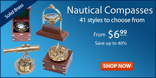 Nautical Pocket and Desk Compasses